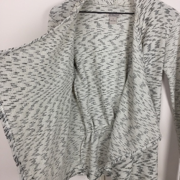 Waterfall Cardigan Sweater Back Ties Lucky Brand S - Picture 4 of 8